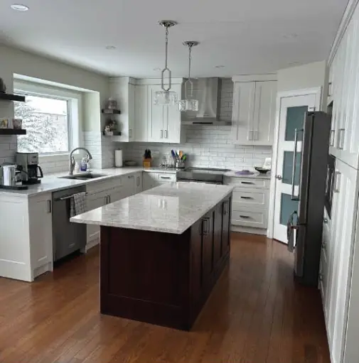 Monroe kitchen after renovation